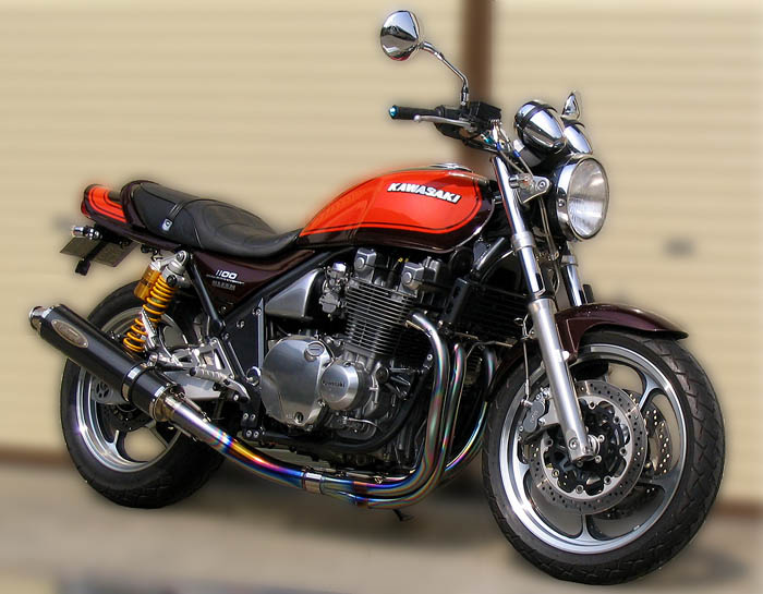 KAWASAKI ZEPHYR1100 チタンタイプⅡ 手曲げ|テックサーフ